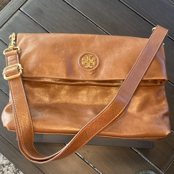Tory Burch Dena 3-Way Brown Crossbody Handbag - Picture 3 of 11